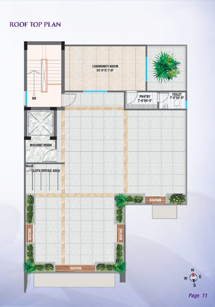 Assure Nymphea Roof Top Plan