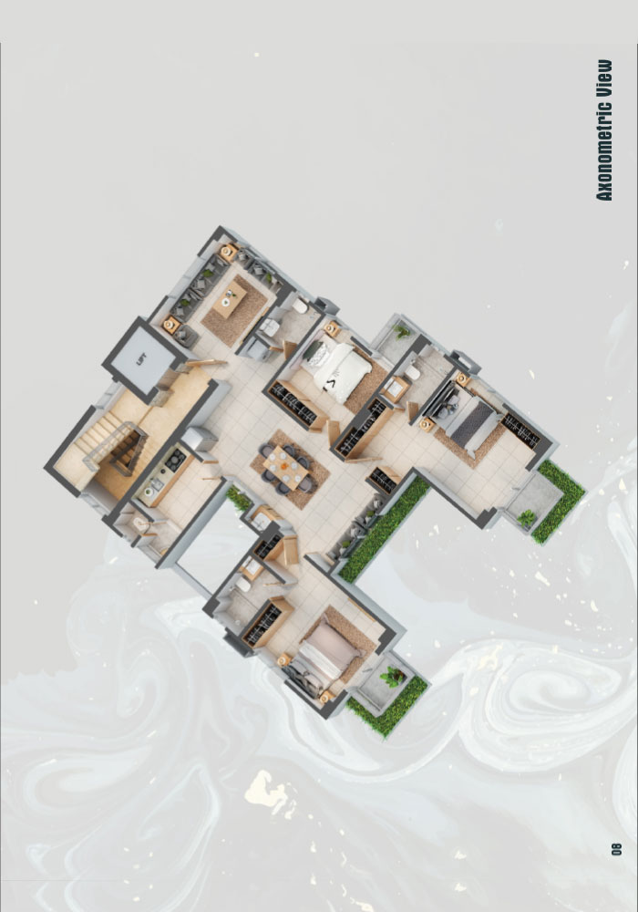 Assure Ontorakkhi Axonometric View