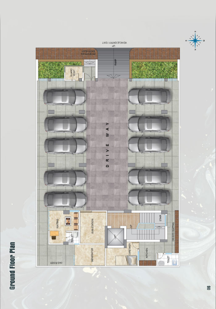 Assure Ontorakkhi Ground Floor Plan