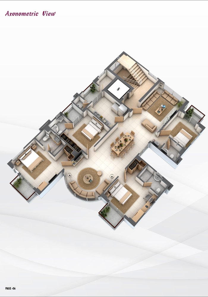 Assure Palki Axonometric View