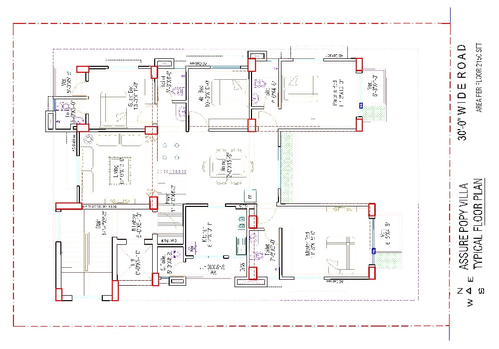 Assure Popy Villa Typical Floor Plan