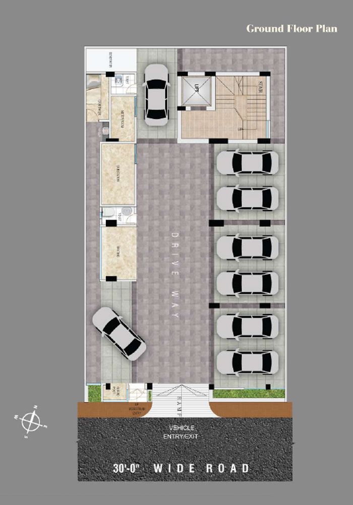 Assure Prince Villa Ground Floor Plan