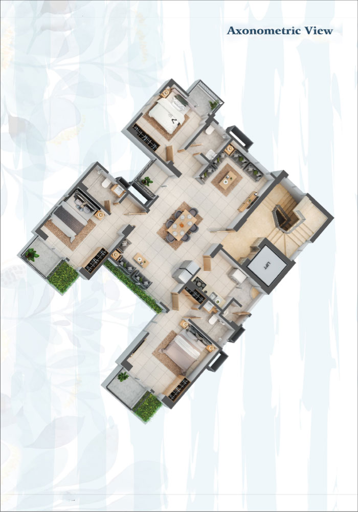 ASSURE Puspita Axonometric View