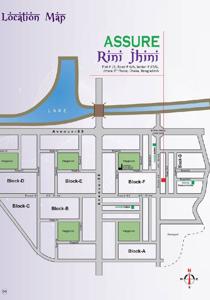 Assure Rini Jhini Location Map