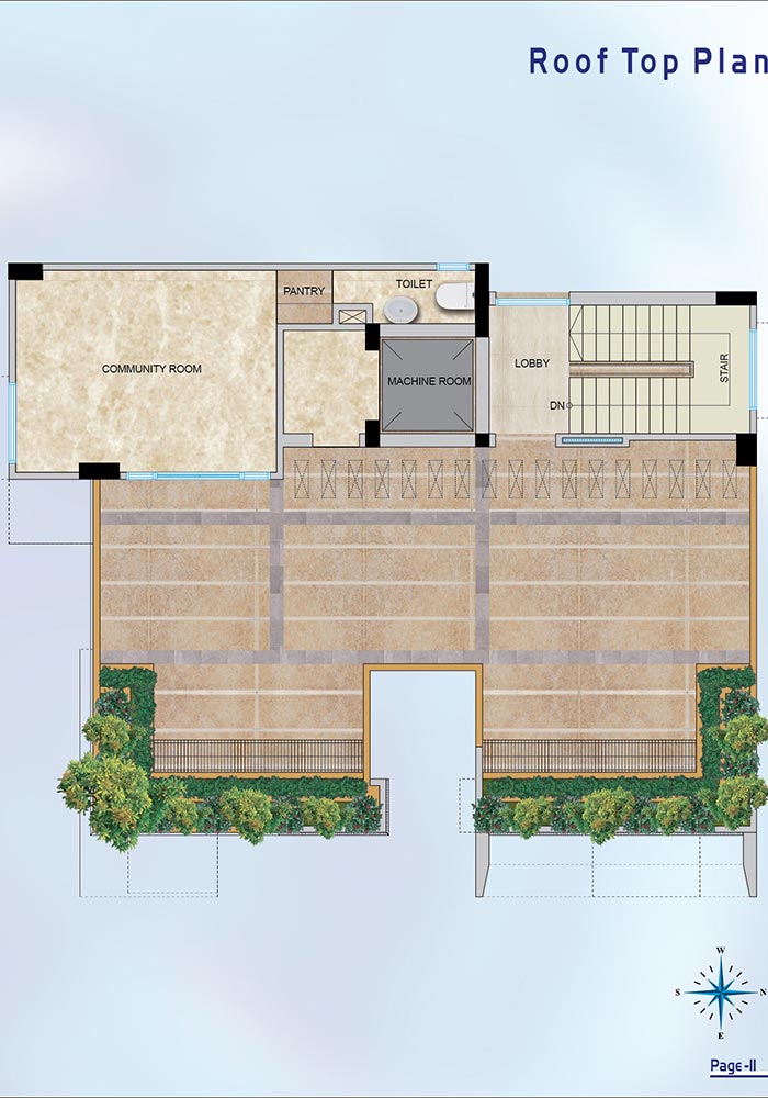 Assure Roselin Roof Top Plan