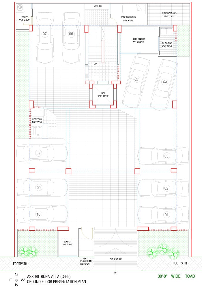 ASSURE Runa Villa Ground Floor Plan