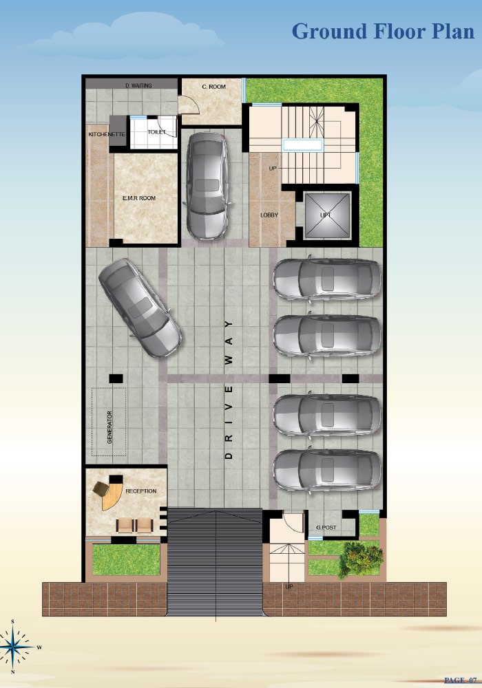 Assure Sea Shore Ground Floor Plan