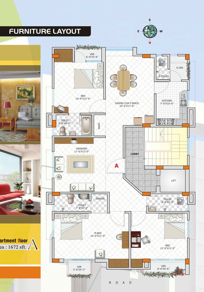 Assure Shams Garden Furniture Layout