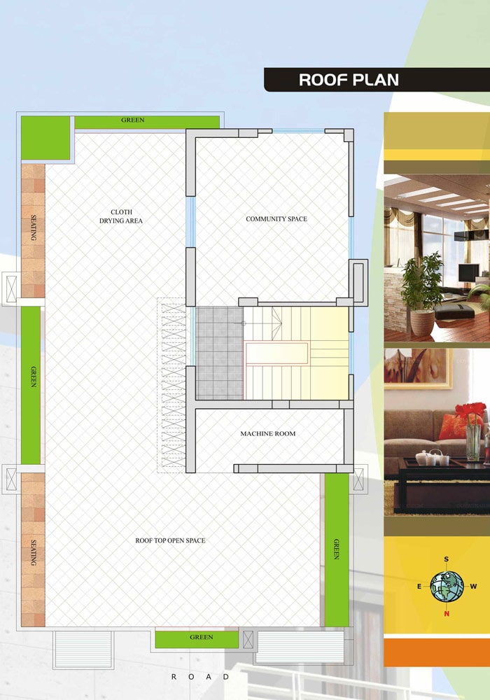 Assure Shams Garden Roof Top Plan