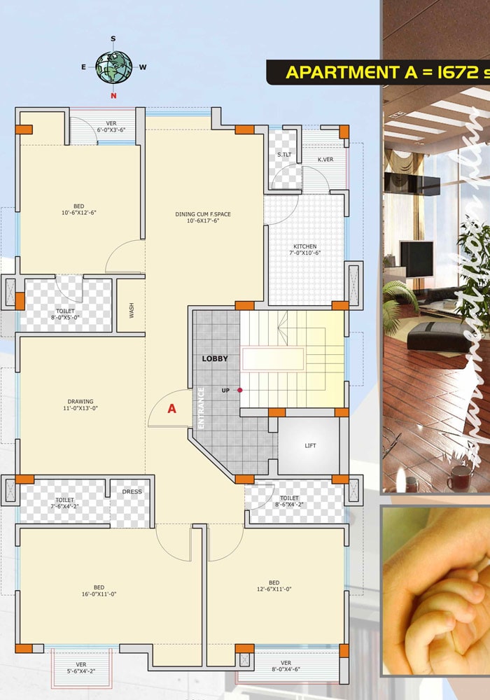 Assure Shams Garden Typical Floor Plan