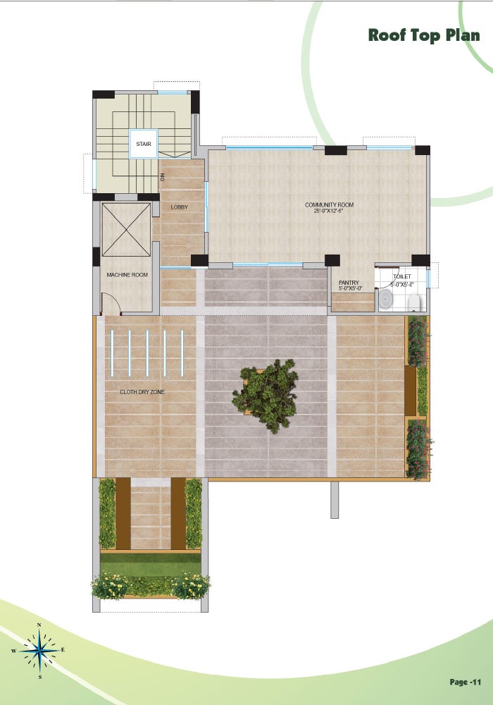 Assure Seemana Roof Top plan