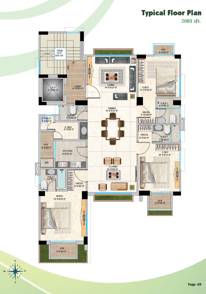 Assure Seemana Typical Floorplan