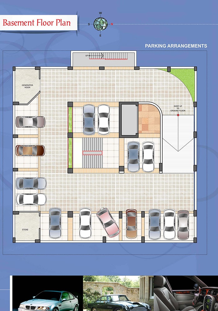 Assure Sheikh Tower Basement Floor Plan