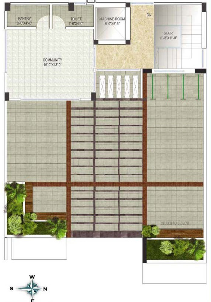 Assure Shemontee Roof Top Floorplan