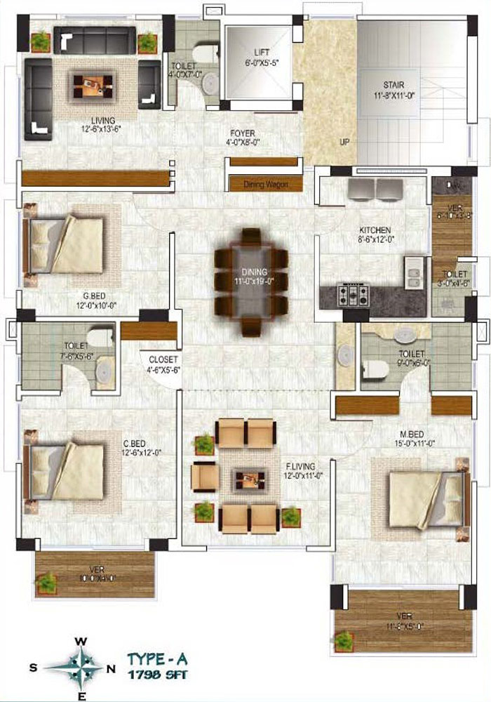 Assure Shemontee Typical Floor Plan