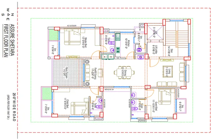Assure Shetara 1st Floor Plan