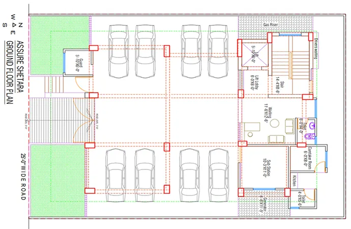 Assure Shetara Ground Floor Plan