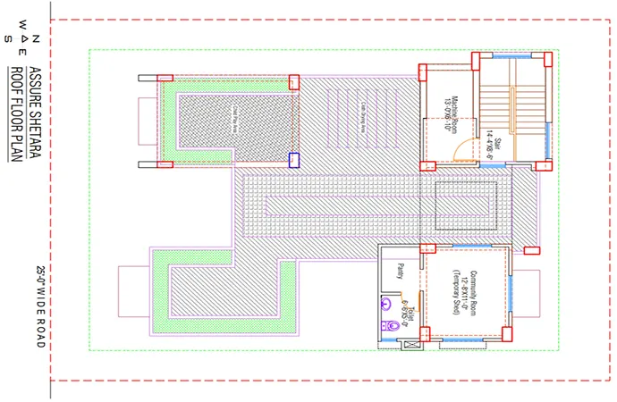 Assure Shetara Roof Floor Plan