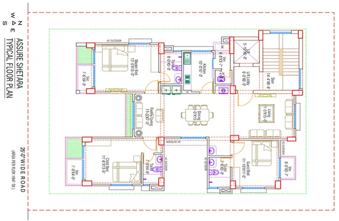 Assure Shetara Typical Floor Plan