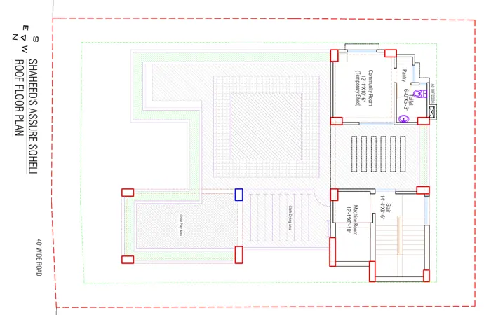 Assure Soheli Roof Floor Plan