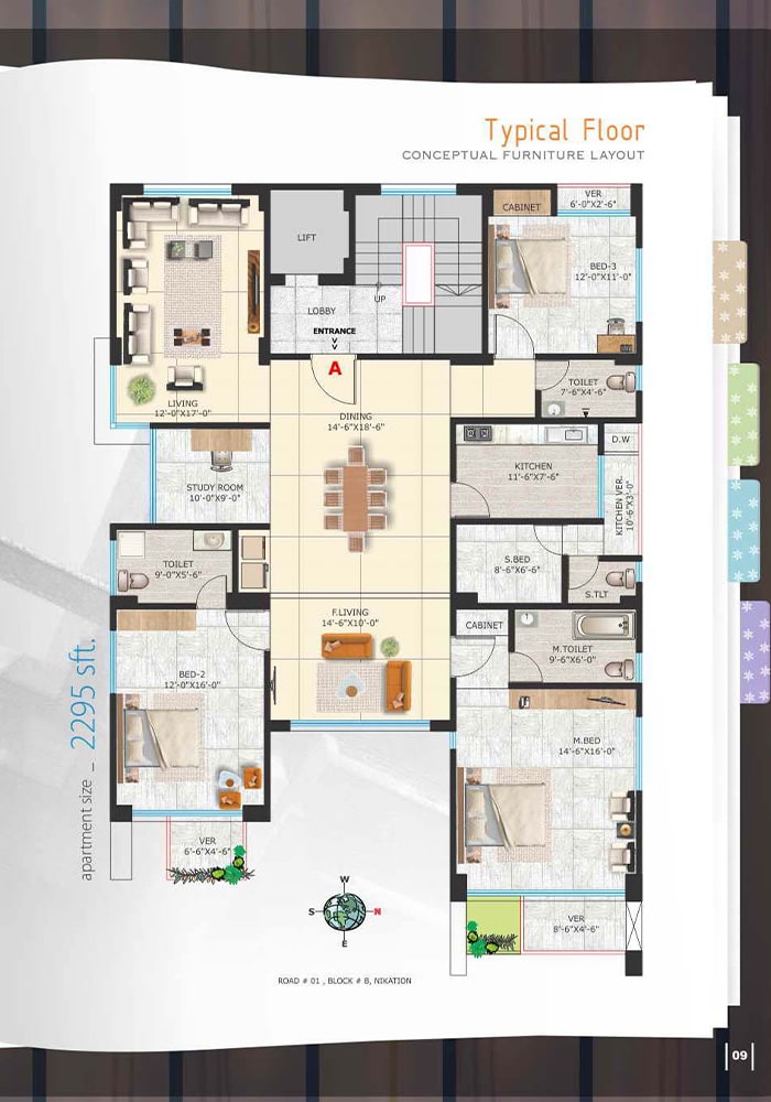 Assure Sonartori Conceptual Furniture Layout