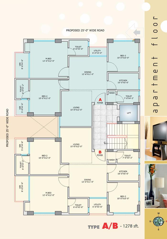 Assure South Castel Typical Floor Plan