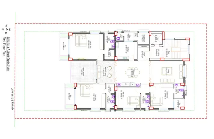 Assure Spectrum 1st Floor Plan