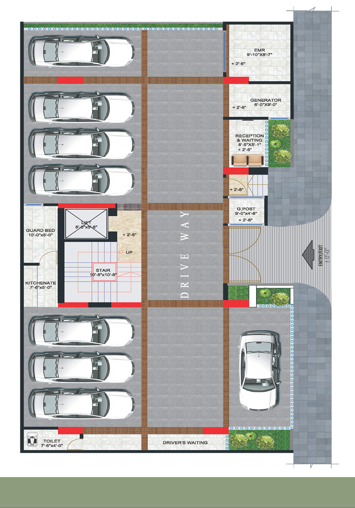 Assure Sunflower Ground Floor Plan