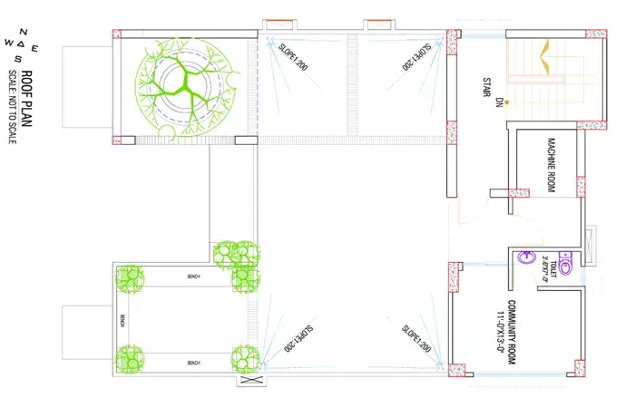 Assure Swapno Kuthir Roof Plan