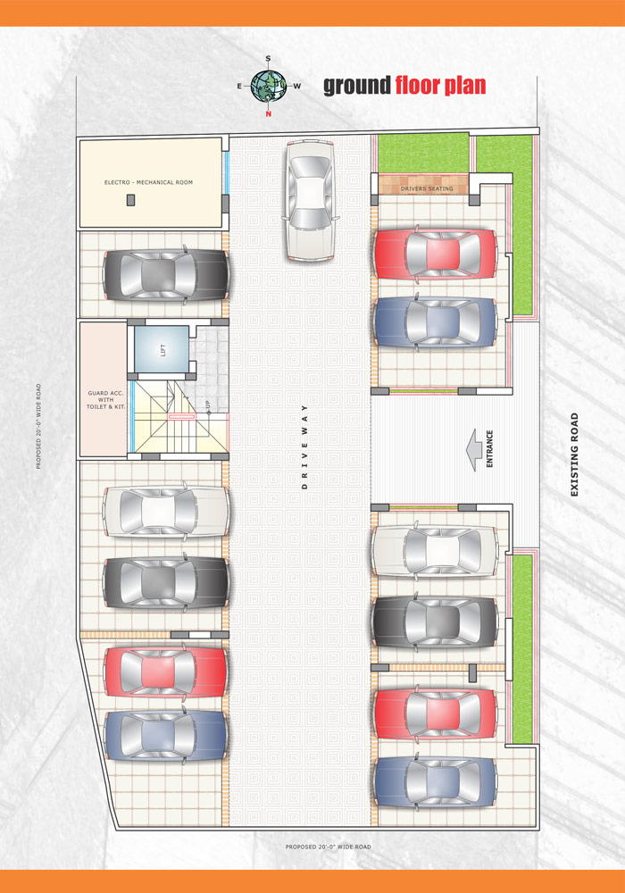 Assure Swapnobilash Ground Floor Plan