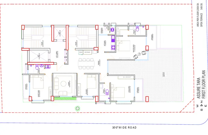 Assure Tara First Floor Plan