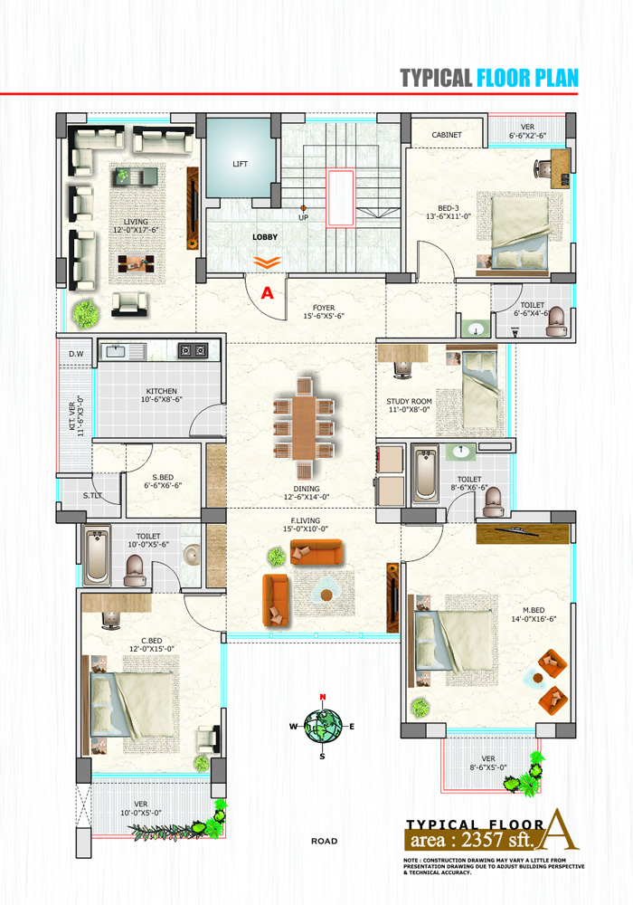 Assure Tarabon Terrace Typical Floor Plan