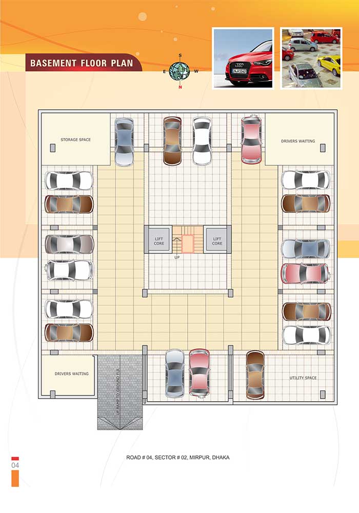 Assure Tilottoma Basement Floor Plan