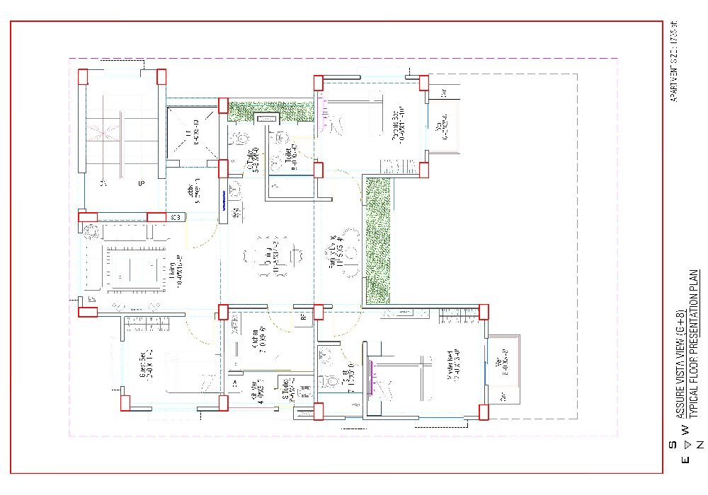 Assure Vista View Typical Floor Plan