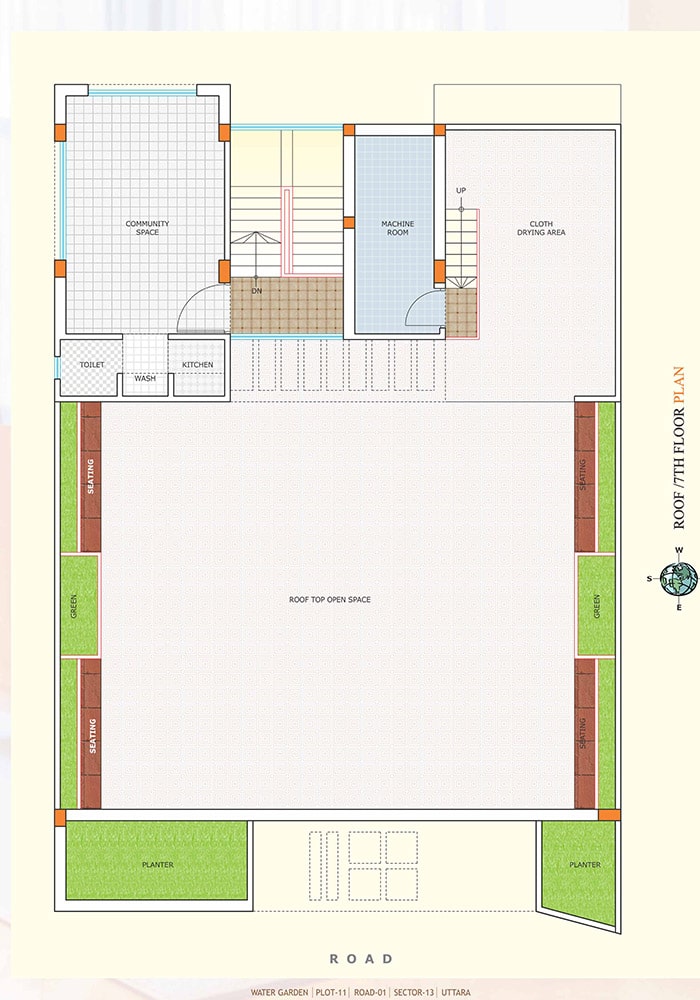 Assure Water Garden Roof Top Plan