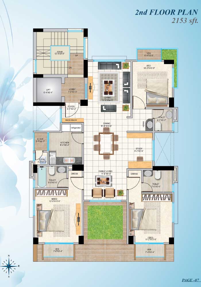 Assure Zaara 2nd Floorplan