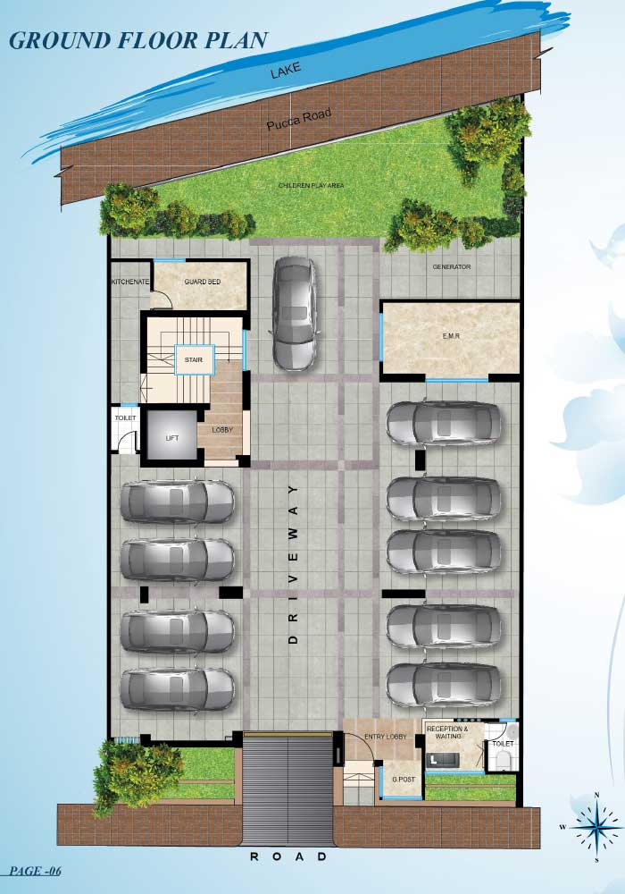 Assure Zaara Ground Floorplan