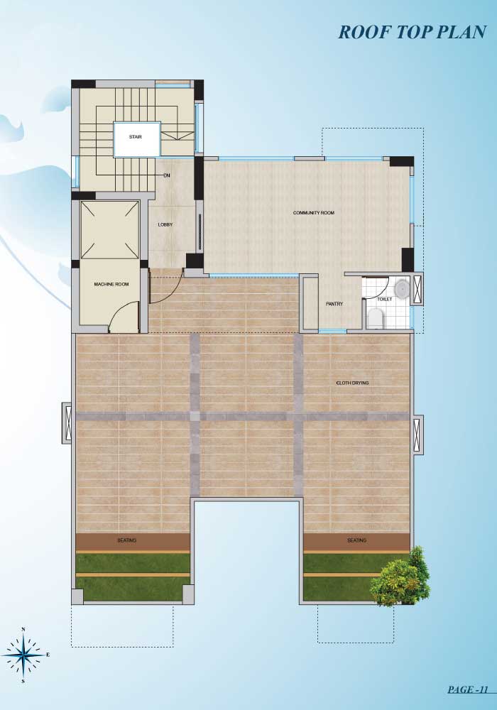 Assure Zaara Roof Top Plan