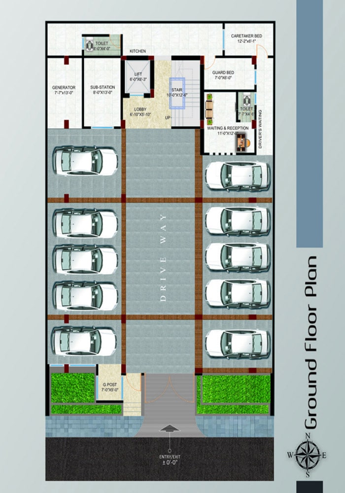 Firoza Assure Shoronika Ground Floor Plan