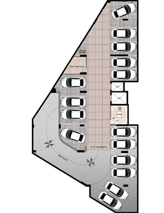 KTH Assure Height's Basement-2 Floor Plan