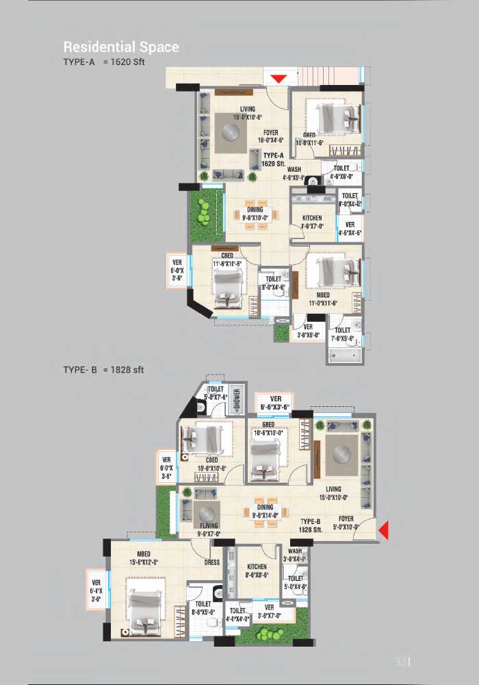 Kth Assure Heights Floorplan