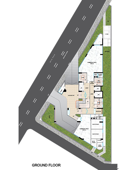KTH Assure Height's Ground Floor Plan