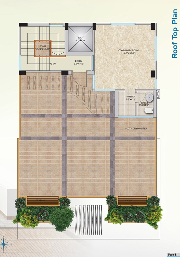 Mohsin Assure Rupantar Roof Top Plan