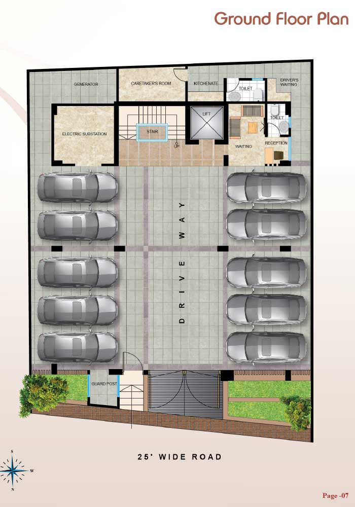 Nargis Assure Flora Ground Floor Plan