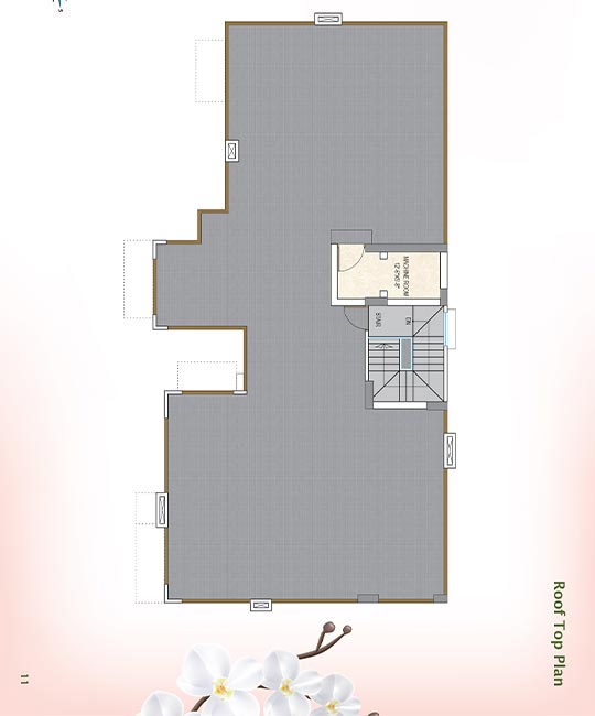 Nasifa Assure Orchid Roof Top Plan