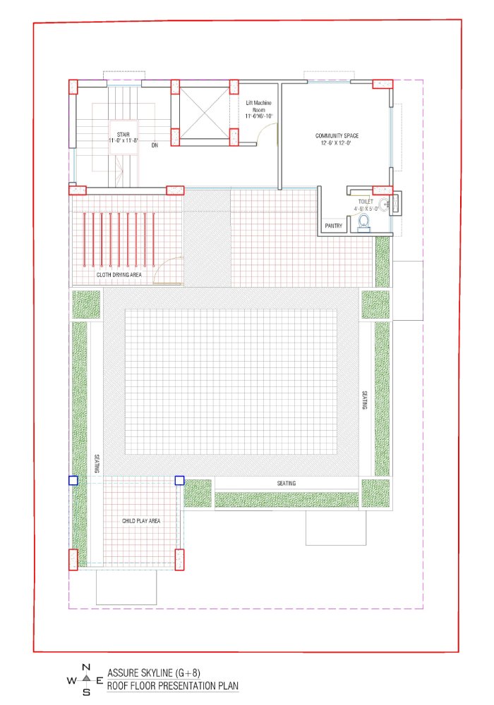 Roquia Assure Skyline Roof Floor Plan