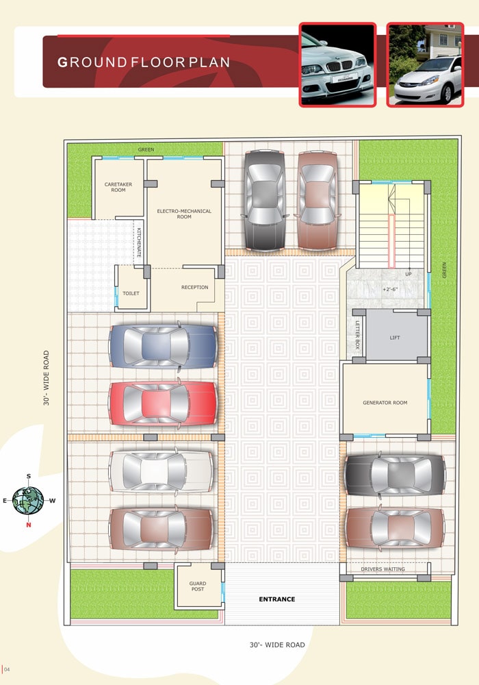 Rose De Rowshan Ground Floor Plan