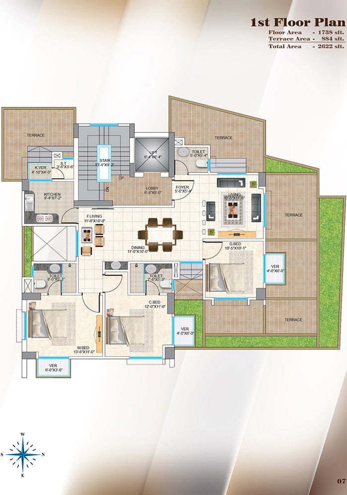 Teliniger Assure Silverwood 1st Floor Plan