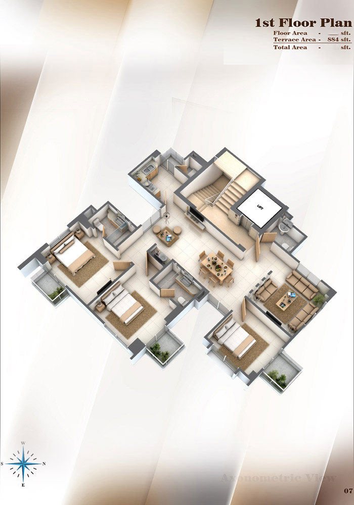 Teliniger Assure Silverwood Axonometric View