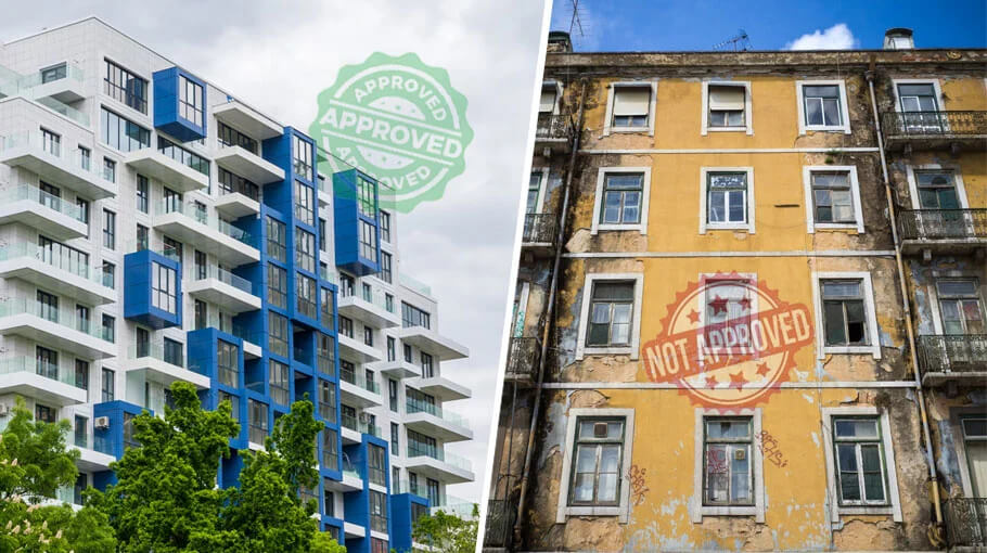 RAJUK-approved vs non-approved flats in Dhaka
